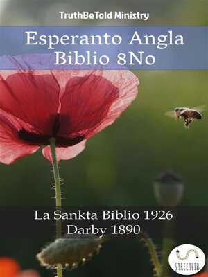 cover image of Esperanto Angla Biblio 8No